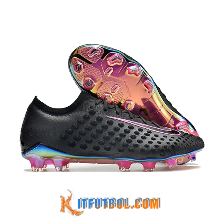 Nike Botas De Fútbol Phantom Ultra Venom FG Negro/Violeta