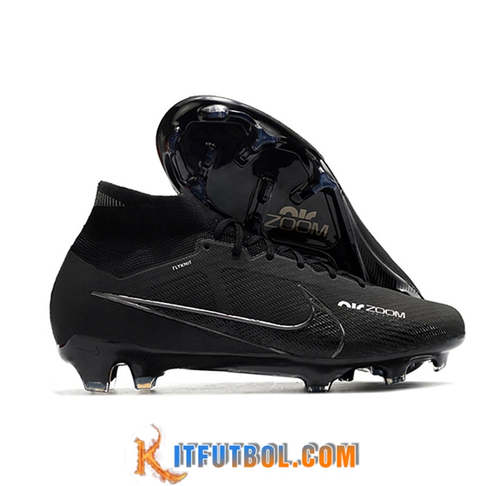 Nike Botas De Fútbol Air Zoom Mercurial Superfly IX Elite FG Negro