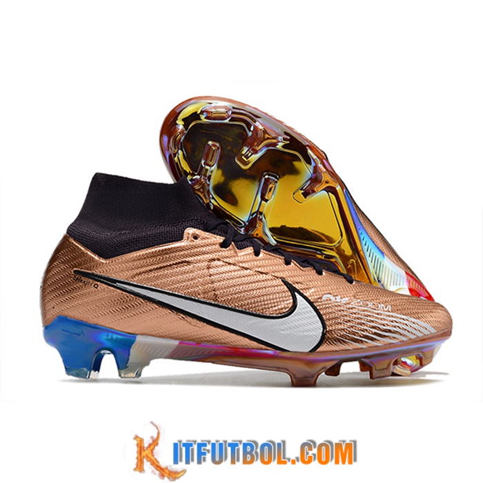 Nike Botas De Fútbol Air Zoom Mercurial Vapor XV Elite FG Marrón