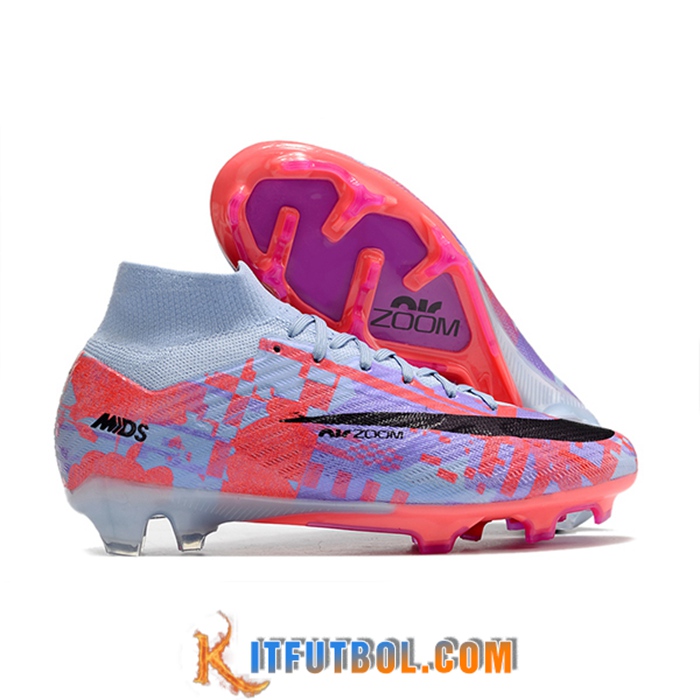 Nike Botas De Fútbol Phantom Ultra Venom FG Negro/Naranja Violeta/Rosa