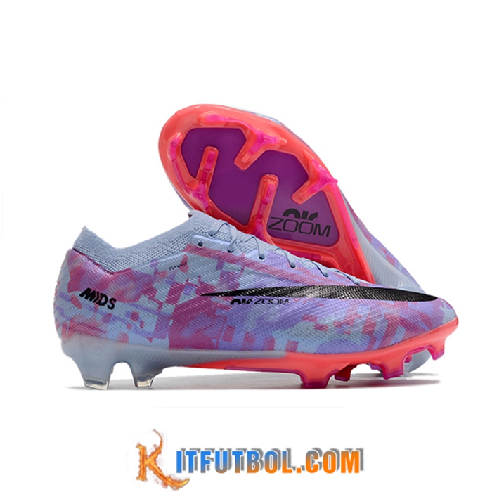 Nike Botas De Fútbol Air Zoom Vapor 15 MDS Elite FG Violeta