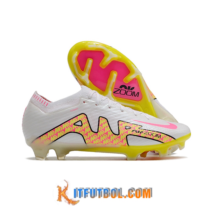 Nike Botas De Fútbol Air Zoom Mercurial Vapor XV Elite FG Blanco