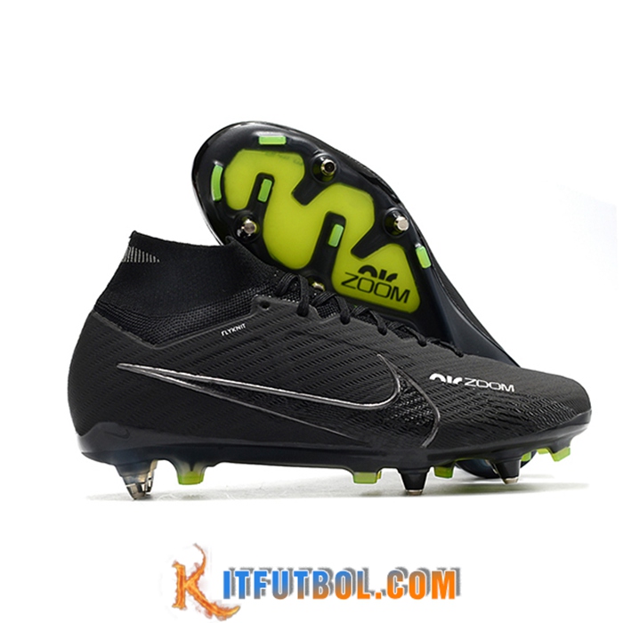 Nike Botas De Fútbol Air Zoom Mercurial Superfly IX Elite SG Negro