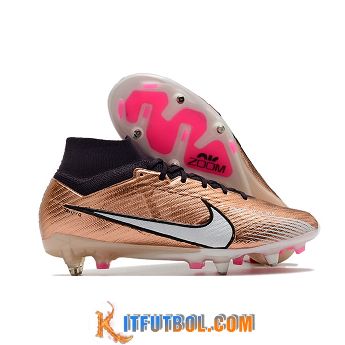 Nike Botas De Fútbol Air Zoom Mercurial Superfly IX Elite SG Marrón