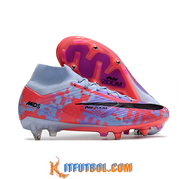 Nike Botas De Fútbol Air Zoom Mercurial Superfly IX Elite SG Violeta/Rosa