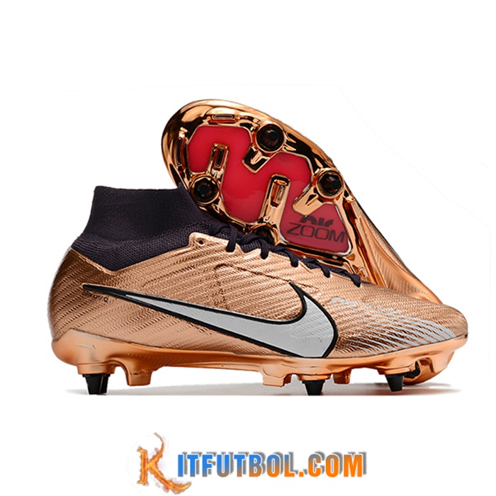 Nike Botas De Fútbol Air Zoom Mercurial Superfly IX Elite SG Marrón