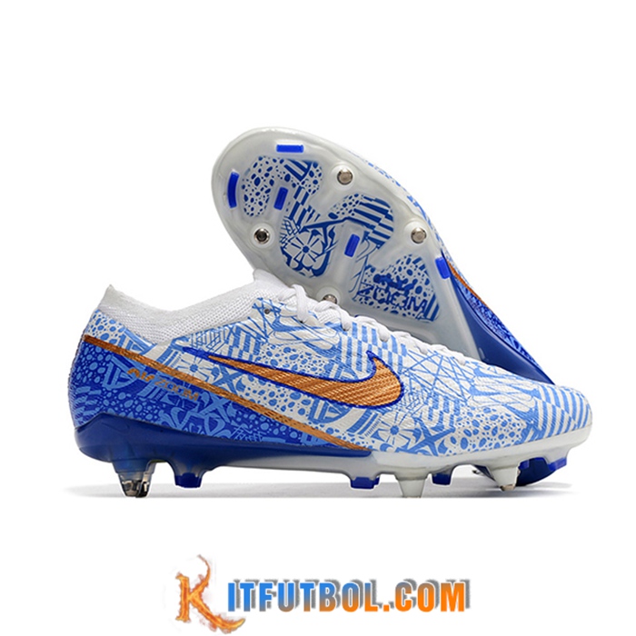Nike Botas De Fútbol Air Zoom Mercurial Vapor XV Elite SG Azul/Blanco