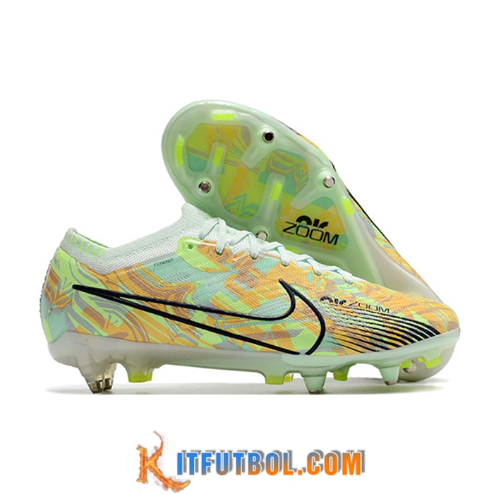 Nike Botas De Fútbol Air Zoom Mercurial Vapor XV Elite SG Verde/Amarillo