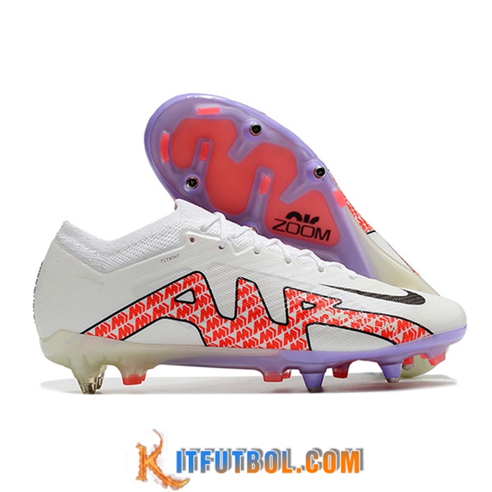 Nike Botas De Fútbol Air Zoom Mercurial Vapor XV Elite SG Blanco