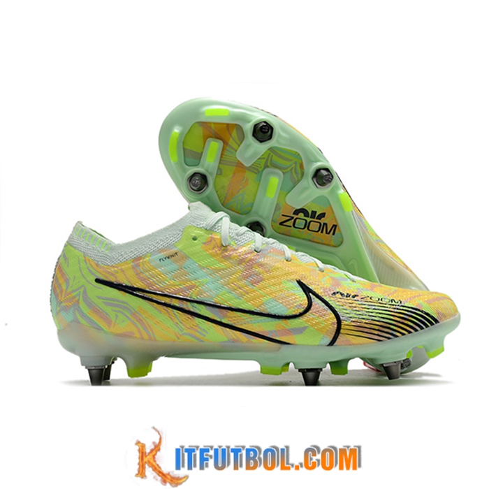 Nike Botas De Fútbol Air Zoom Mercurial Vapor XV Elite SG Verde/Amarillo