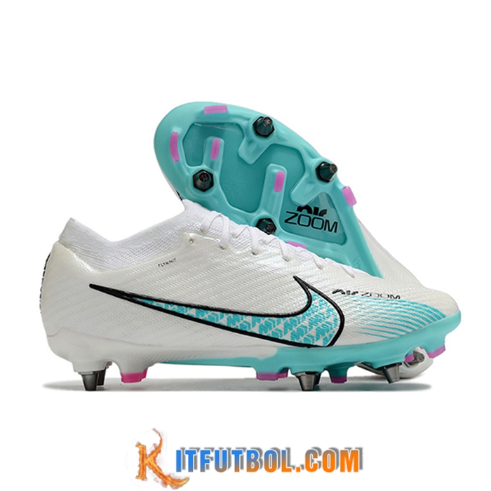 Nike Botas De Fútbol Air Zoom Mercurial Vapor XV Elite SG Blanco/Verde