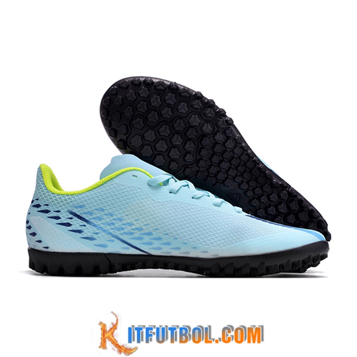 Adidas Botas De Fútbol X GHOSTED.4 TF Azul Claro