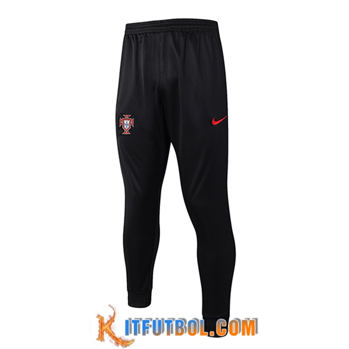Pantalon Entrenamiento Portugal Negro 2023/2024