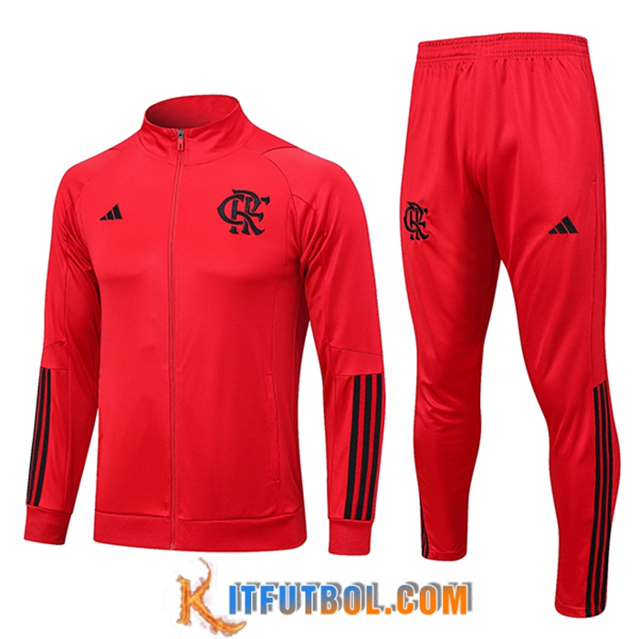 Chandal Equipos De Futbol - Chaqueta Flamenco Rojo 2023/2024