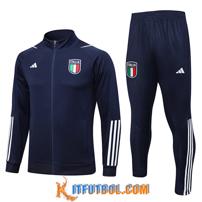 Chandal Equipos De Futbol - Chaqueta Italia Azul marino 2023/2024