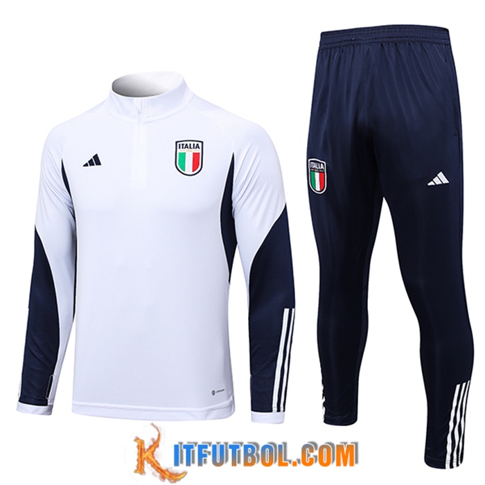 Chandal Equipos De Futbol Italia Blanco 2023/2024