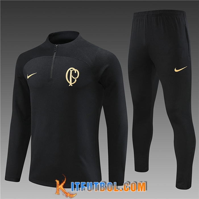 Chandal Equipos De Futbol Corinthians Ninos Negro 2023/2024