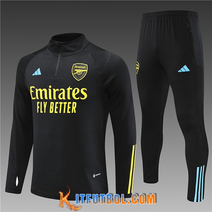 Chandal Equipos De Futbol Arsenal Ninos Negro 2023/2024