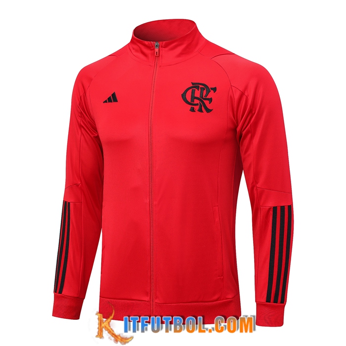 Chaquetas Futbol Flamenco Rojo 2023/2024