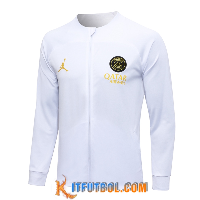 Chaquetas Futbol PSG Blanco 2023/2024
