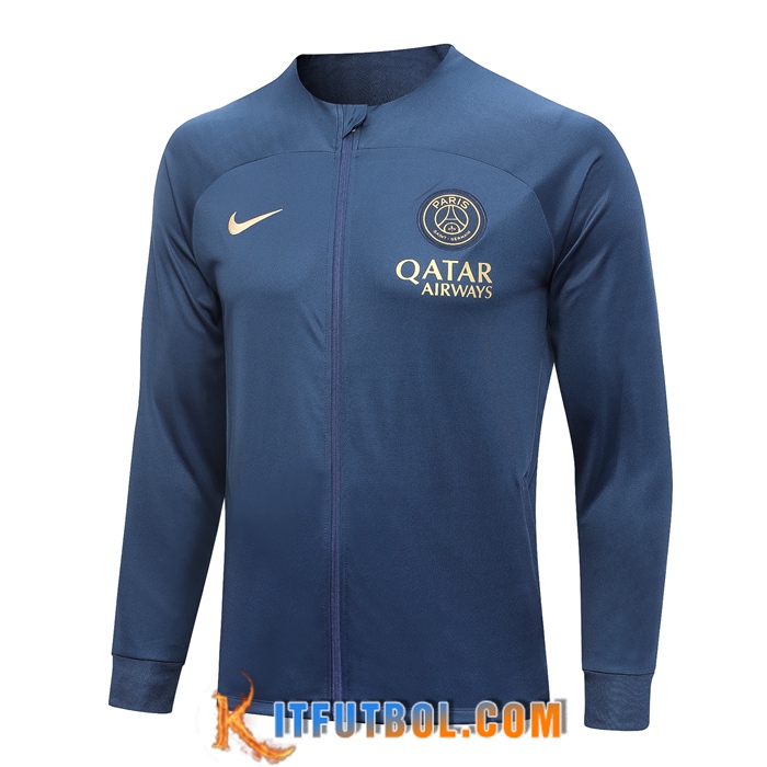 Chaquetas Futbol PSG Azul marino 2023/2024