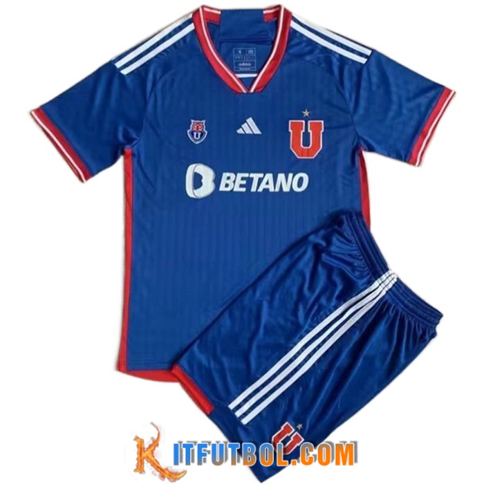 Camisetas De Futbol Universidad De Chile Ninos Primera 2023/2024