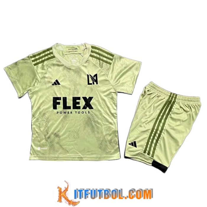 Camisetas De Futbol Los Angeles FC Ninos Segunda 2023/2024