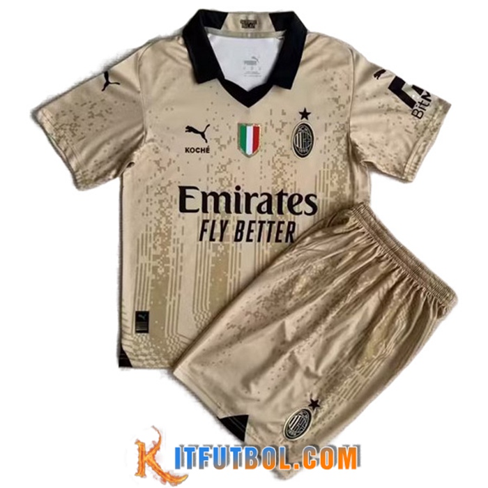 Camisetas De Futbol AC Milan Ninos X KOCHE Portero 2023/2024