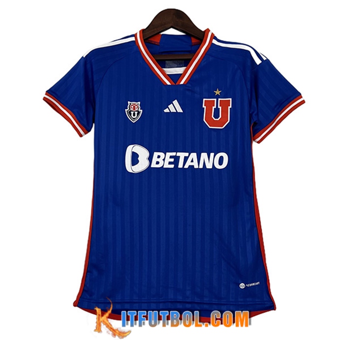 Camisetas De Futbol Universidad De Chile Mujer Primera 2023/2024