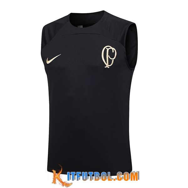 Chalecos De Futbol Corinthians Negro 2023/2024