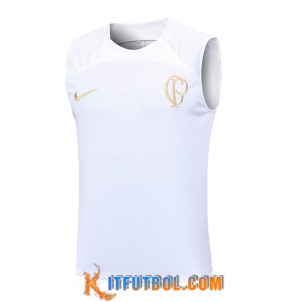Chalecos De Futbol Corinthians Blanco 2023/2024