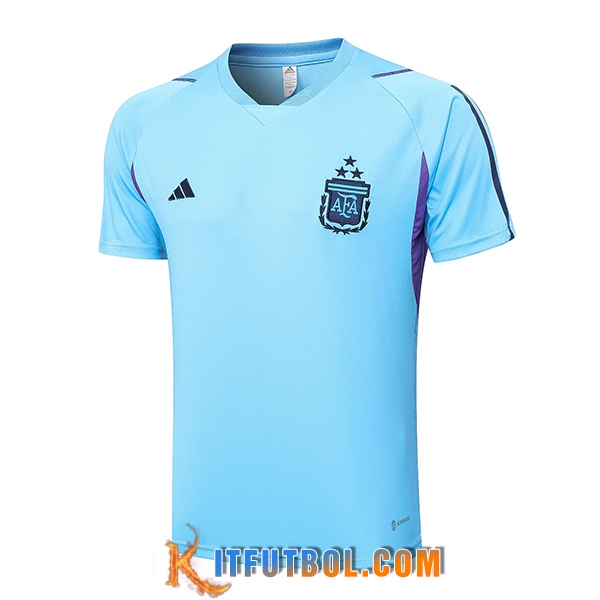 Camiseta Entrenamiento Argentin Azul Claro 2023/2024