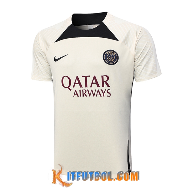 Camiseta Entrenamiento PSG Amarillo 2023/2024