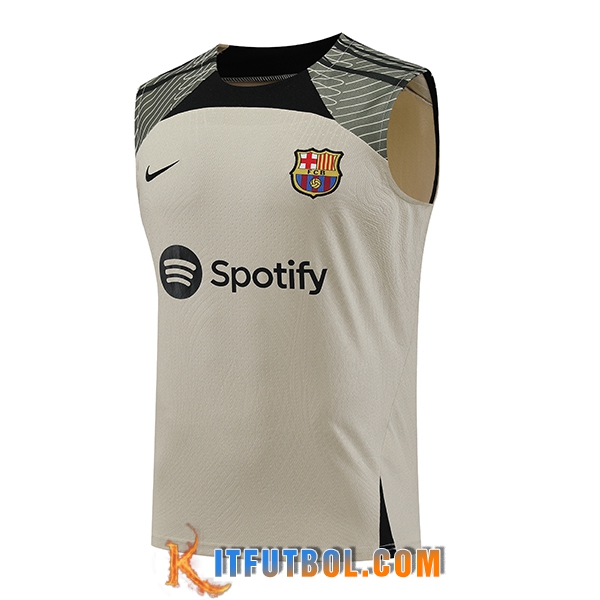 Chalecos De Futbol FC Barcelona Verde 2023/2024 -02