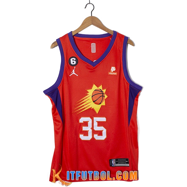 Camisetas Phoenix Suns (DURANT #35) 2022/23 Rojo