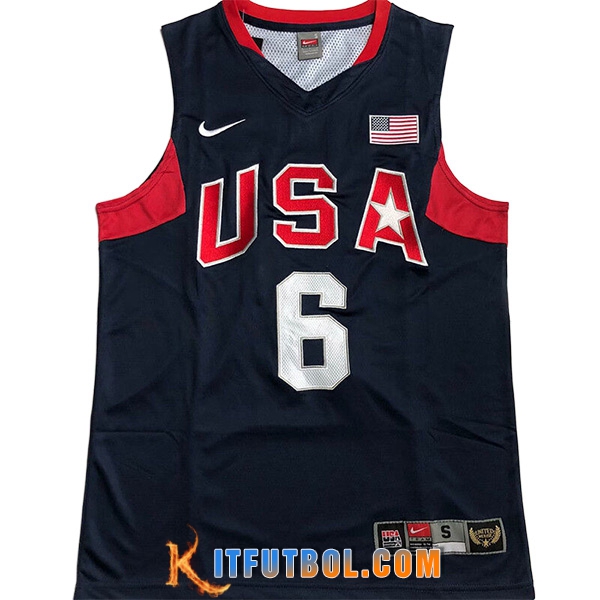 Camisetas USA (JAMES #6) 2022/23 Negro
