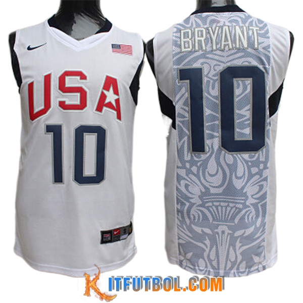 Camisetas USA (BRYANT #10) 2022/23 Blanco
