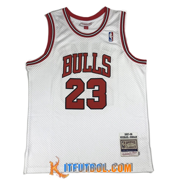 Camisetas Chicago Bulls (JORDAN #23) 2022/23 Blanco
