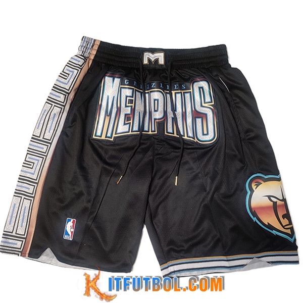 Cortos NBA Memphis Grizzlies 2023 Negro