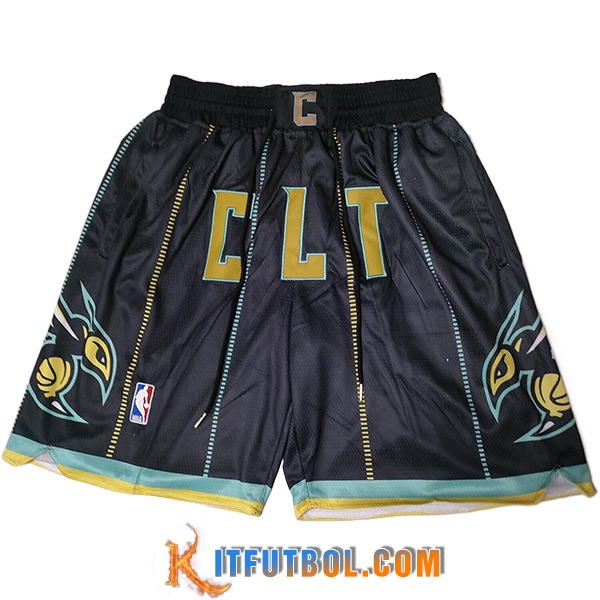 Cortos NBA Charlotte Hornets 2023 Blanco