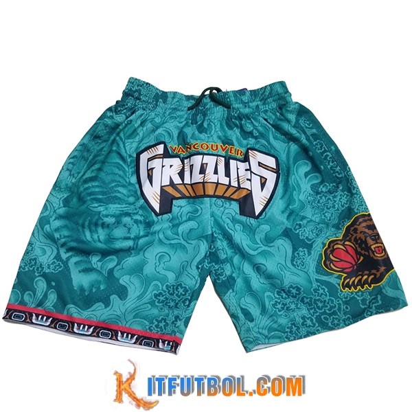 Cortos NBA Memphis Grizzlies Verde Limited Edition