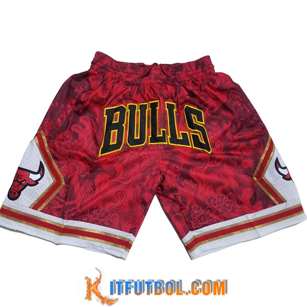 Cortos NBA Chicago Bulls Rojo Limited Edition