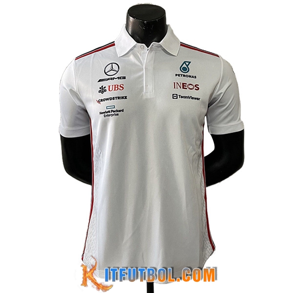 Polo F1 Mercedes Benz Team Blanco 2023