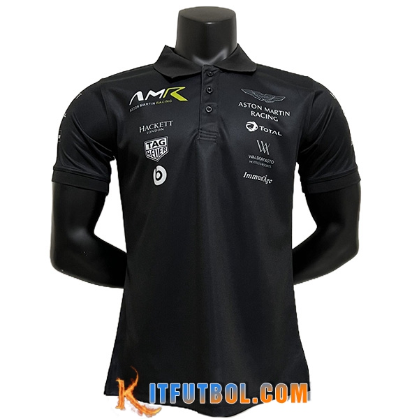 Polo F1 Aston Martin Team Negro 2023