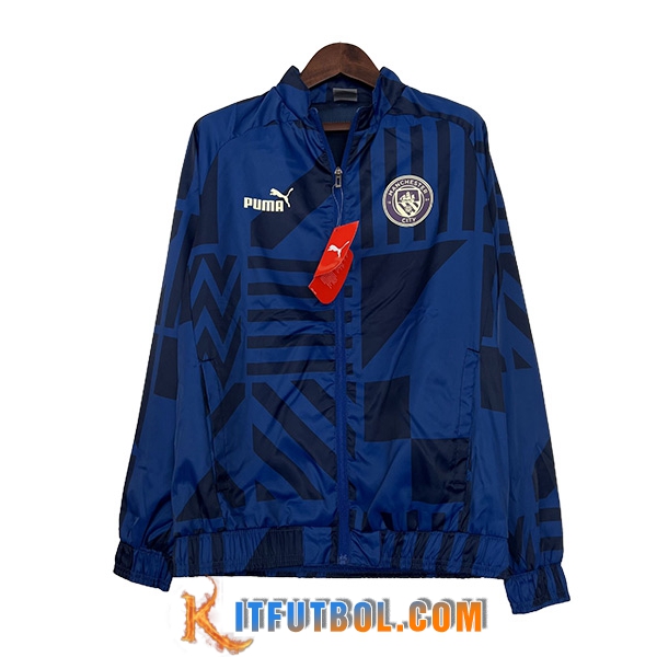 Rompevientos Manchester City Azul marino 2023/2024