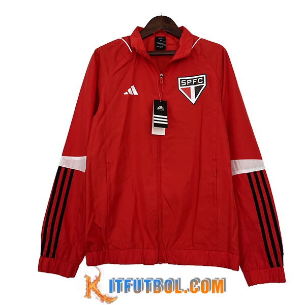 Rompevientos Sao Paulo FC Rojo 2023/2024
