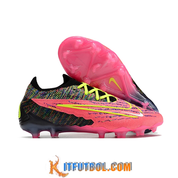 Nike Botas De Fútbol Phantom GX Low Gang Elite FG Rose -02