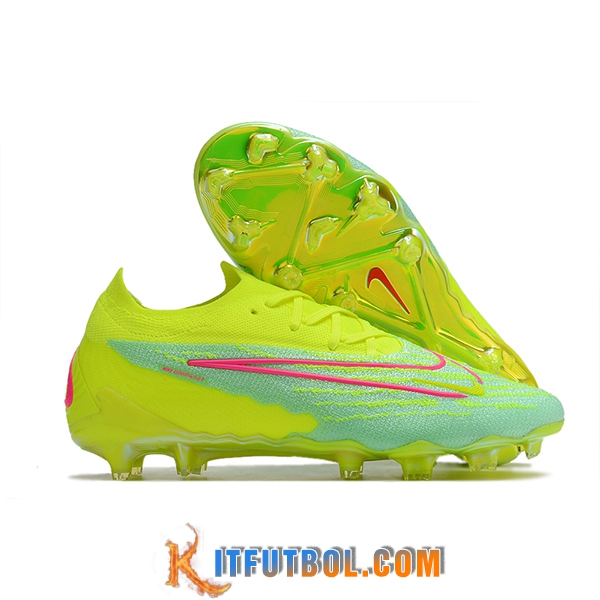 Nike Botas De Fútbol Phantom GX Low Gang Elite FG Verde