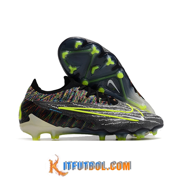Nike Botas De Fútbol Phantom GX Low Gang Elite FG Negro -03