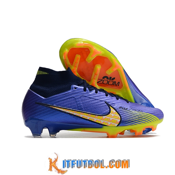 Nike Botas De Fútbol Air Zoom Mercurial Superfly IX Elite FG Azul marino